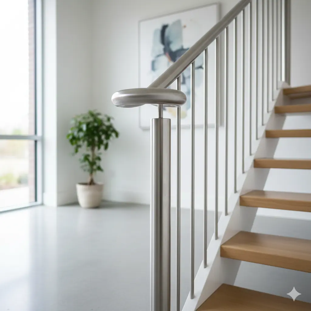 Перила з нержавійки - фото 1