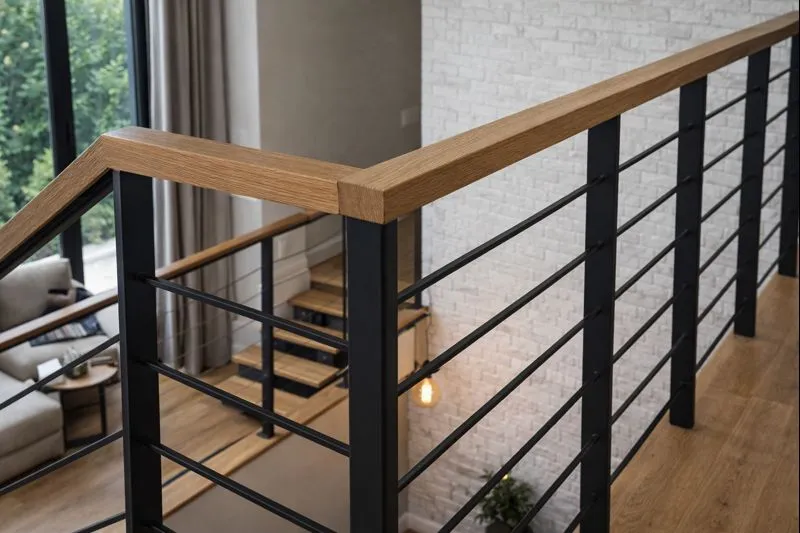 Перила в стилі Лофт